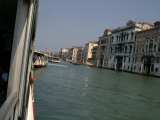 Venice: The Grand Canal on a vaporetto