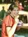 Suzy sneaks pre-dinner DQ hot fudge